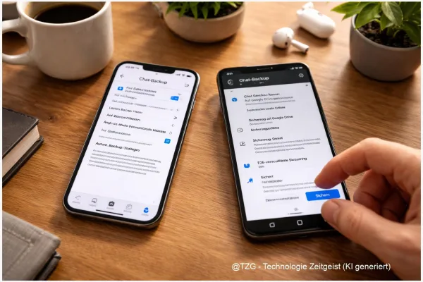 So richtest du das WhatsApp-Backup auf iPhone und Android ein