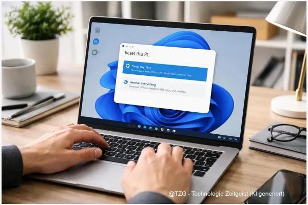 Windows 11 zurücksetzen ohne Datenverlust: Schritt für Schritt