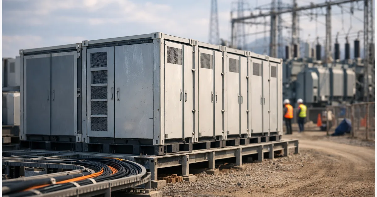 Batteriespeicher-Projekte: Wann sie wirklich ans Netz gehen