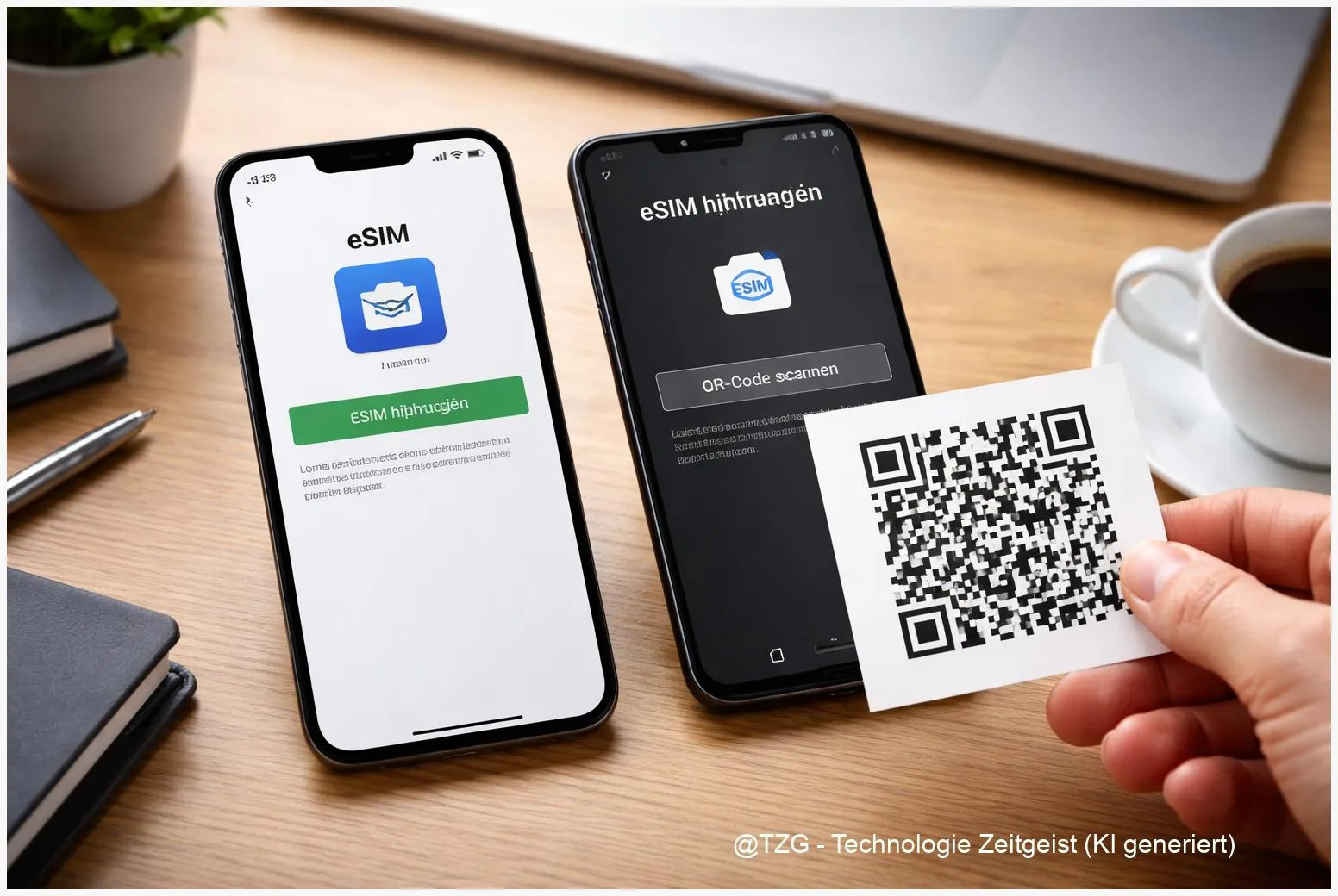eSIM einrichten: digitale SIM auf iPhone und Android aktivieren
