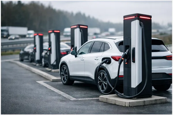 Schnellladenetz für E-Autos: Warum Dichte entscheidend ist
