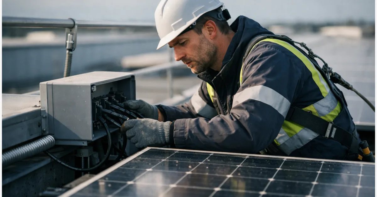 PV-Brandschutz auf Gewerbedächern: Wann Module zählen