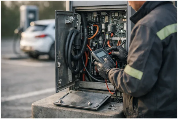Defekte Ladesäulen: Wann Reparatur mehr bringt als Neubau