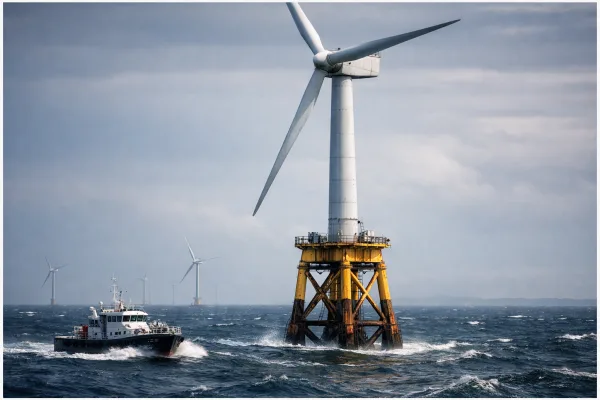 Offshore-Wind in tiefem Wasser: Wann er sich rechnet