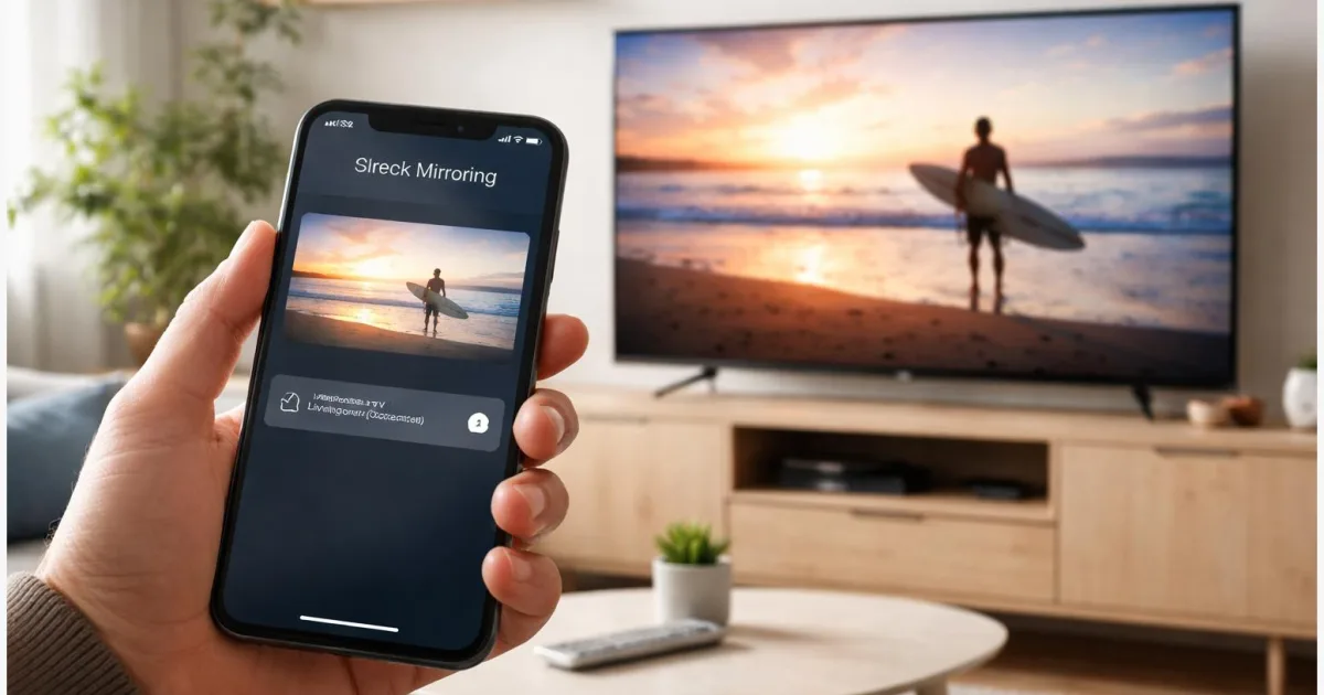 Handy mit Fernseher verbinden: Bildschirm richtig spiegeln