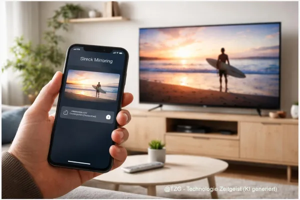 Handy mit Fernseher verbinden: Bildschirm richtig spiegeln