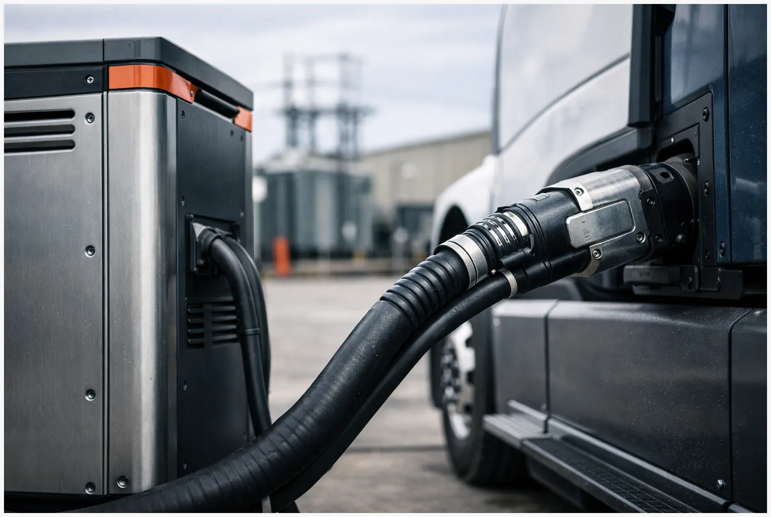 Megawatt-Laden für E-Lkw: Wo der Ausbau wirklich hakt