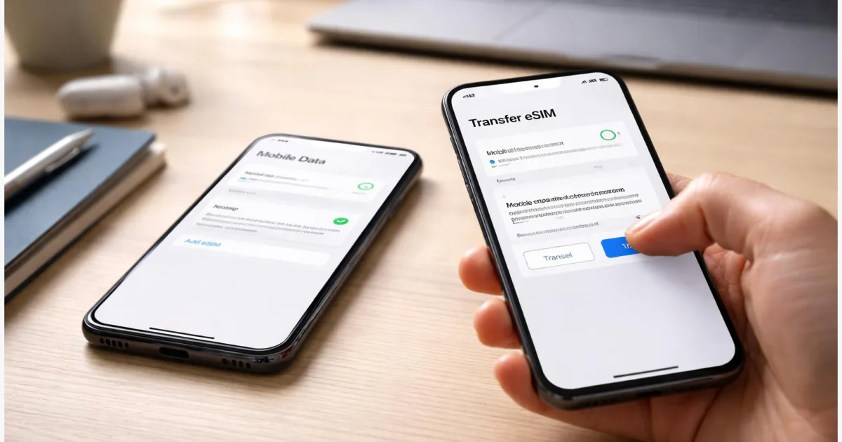 eSIM auf neues Smartphone übertragen: so klappt der Wechsel