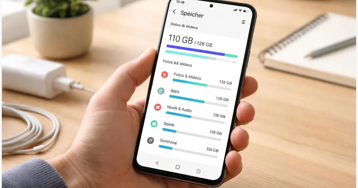 Android-Speicherplatz freigeben: Handy richtig aufräumen