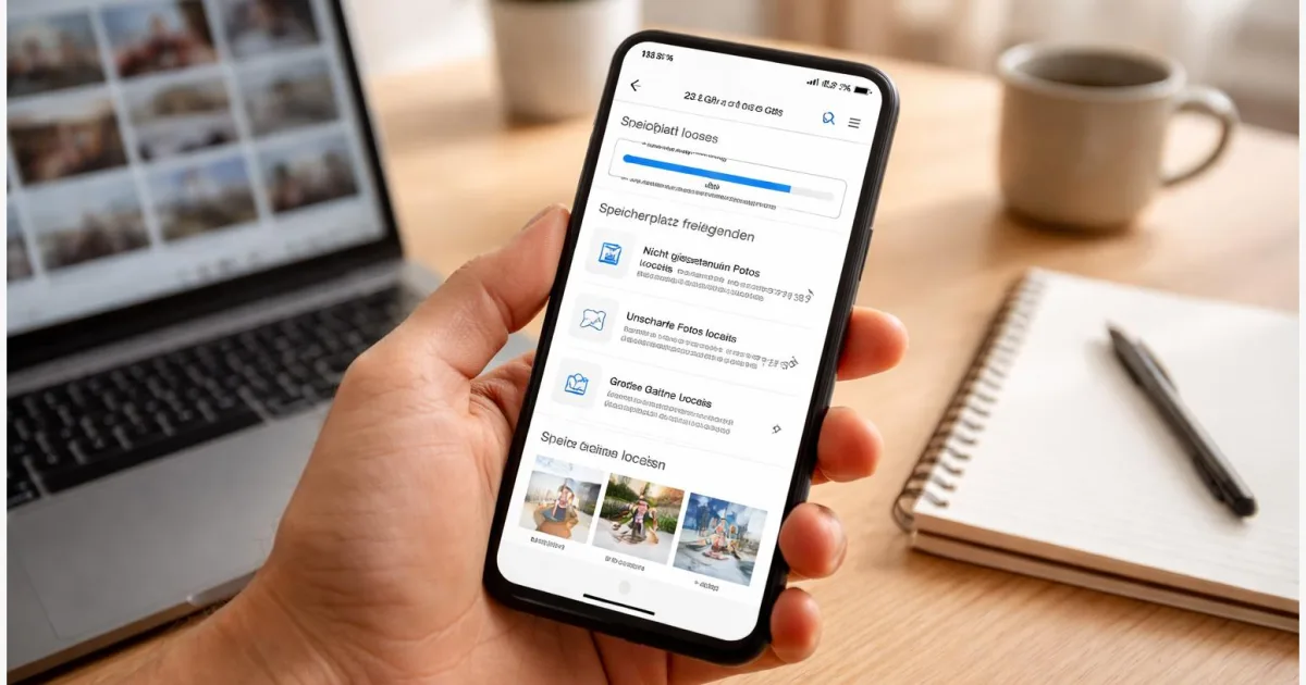 Google Fotos Speicherplatz freigeben: sauber aufräumen