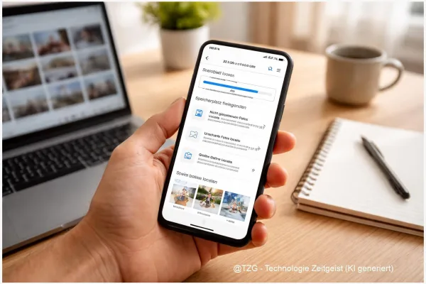 Google Fotos Speicherplatz freigeben: sauber aufräumen