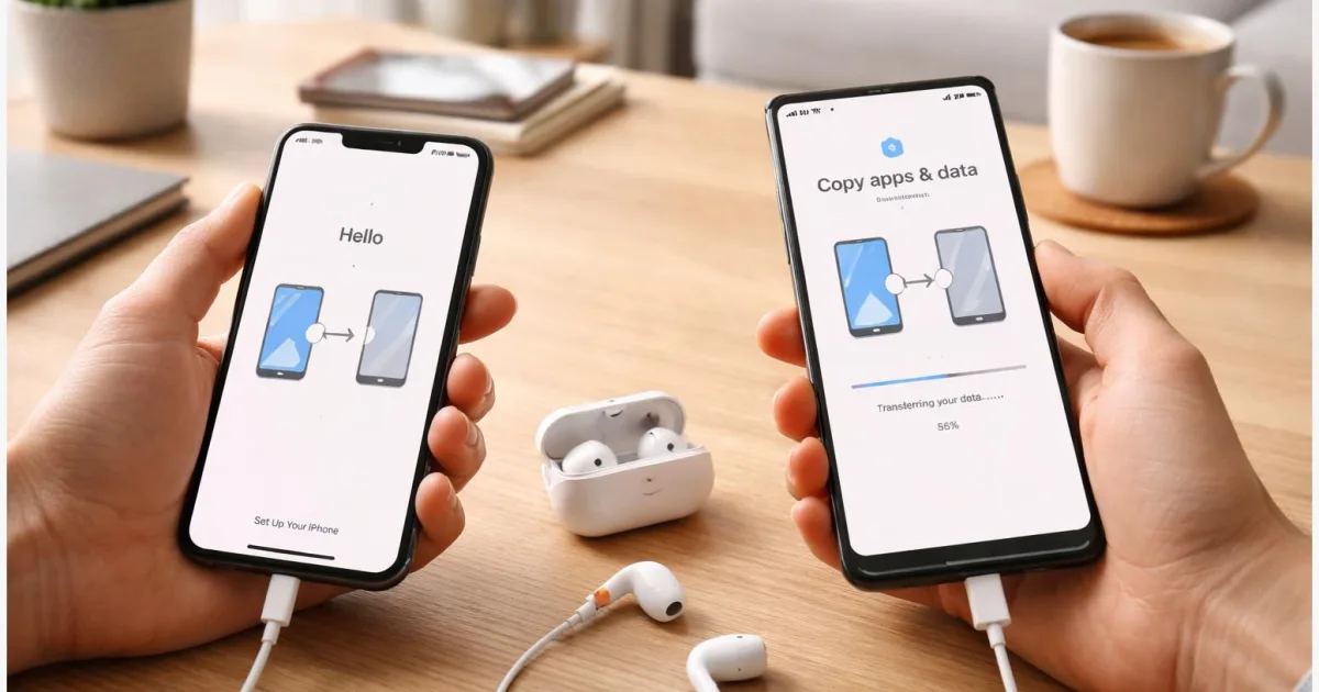 Neues Smartphone einrichten: iPhone und Android