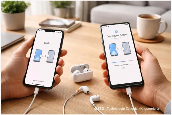 Neues Smartphone einrichten: iPhone und Android