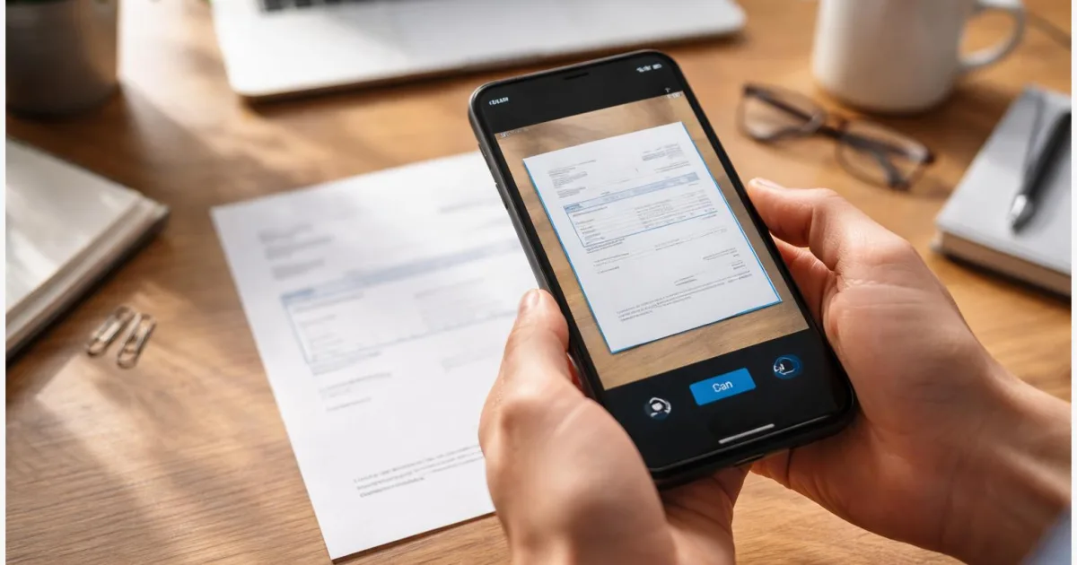 Dokumente mit dem Smartphone scannen und als PDF speichern