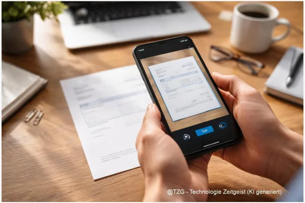 Dokumente mit dem Smartphone scannen und als PDF speichern