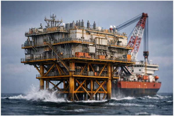 Offshore-Umspannwerke bestimmen Tempo und Anschluss neuer Parks