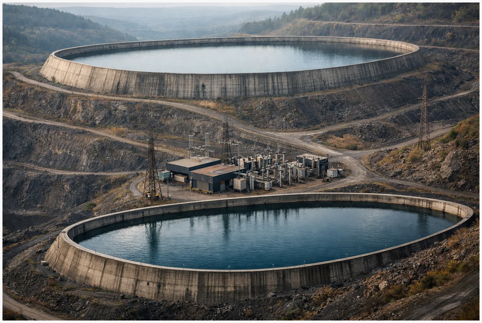 Pumpspeicher oder Batterie: Wann Altminen im Vorteil sind