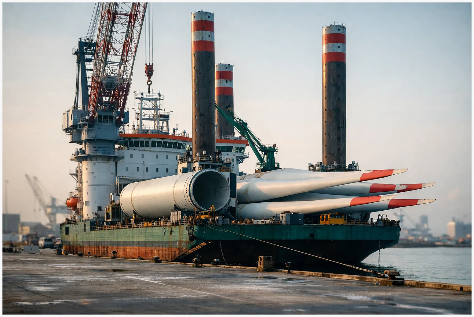 Offshore-Wind-Häfen: Warum Terminals über Bauzeiten entscheiden