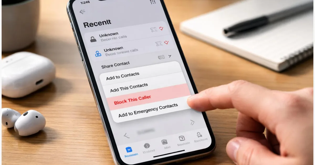 Spam-Anrufe blockieren auf iPhone und Android