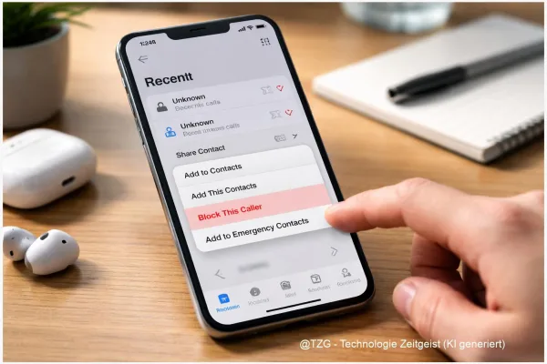 Spam-Anrufe blockieren auf iPhone und Android