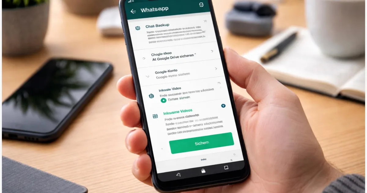 WhatsApp-Backup einrichten und Chats automatisch sichern