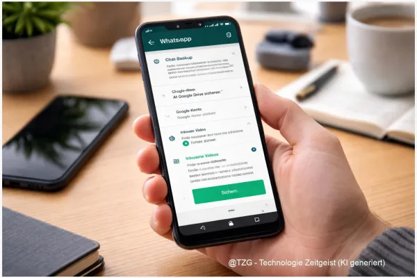 WhatsApp-Backup einrichten und Chats automatisch sichern