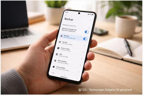 Android-Backup einrichten: So sicherst du dein Handy automatisch