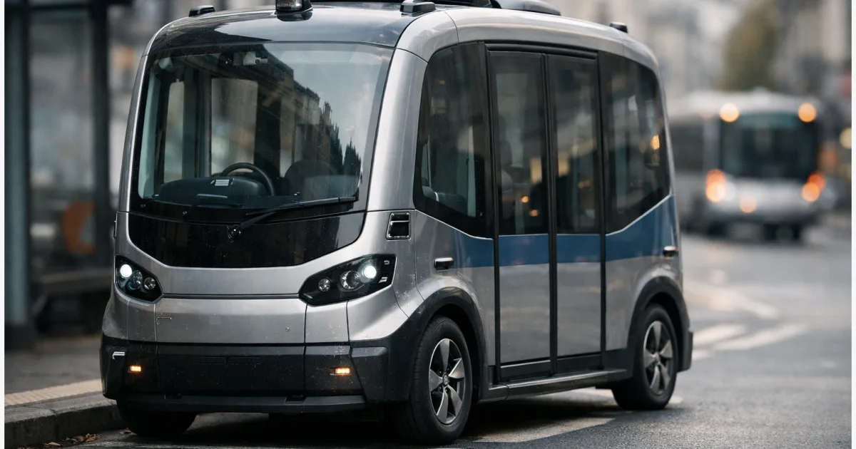 Autonome Shuttles im Nahverkehr: Wann sich der Betrieb rechnet