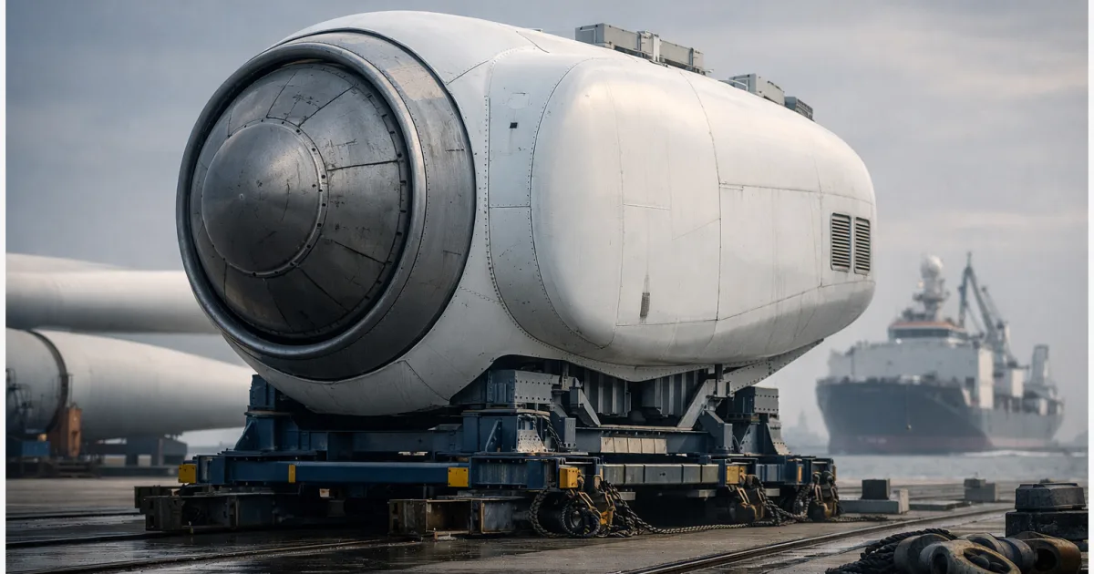 Offshore-Wind-Logistik: Wo 25-MW-Turbinen an Grenzen stoßen