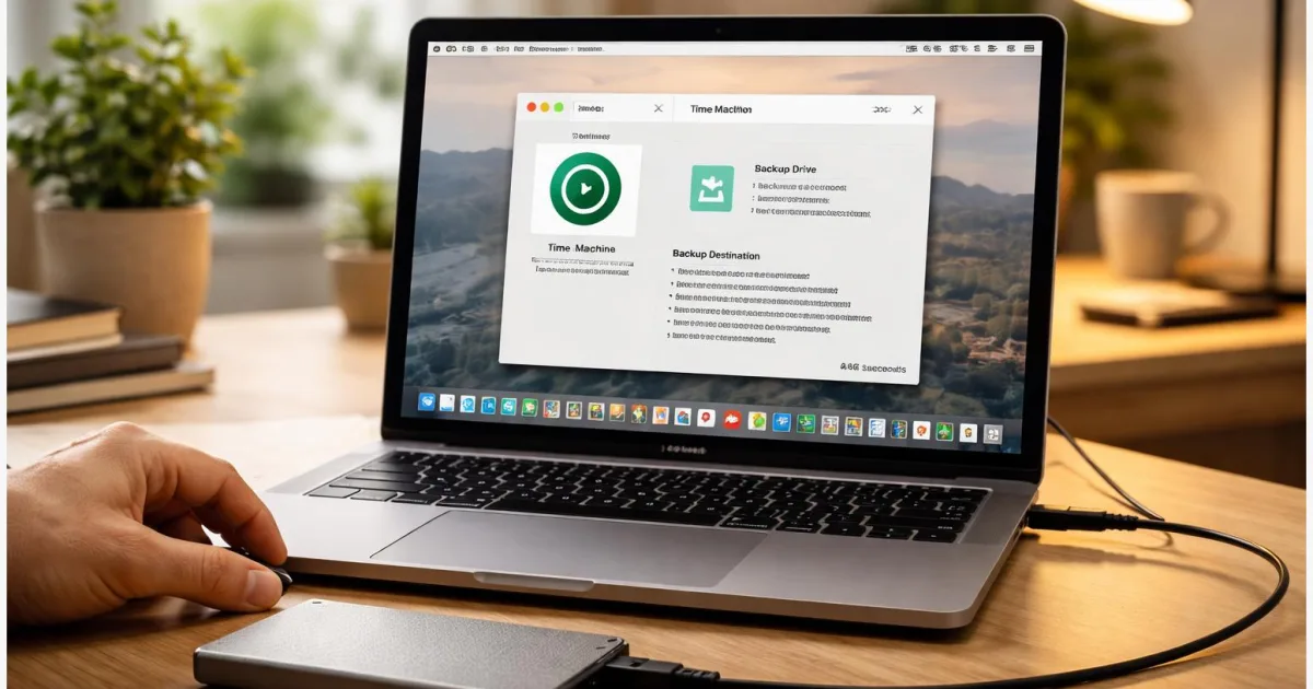 Mac-Backup mit Time Machine einrichten: Schritt für Schritt