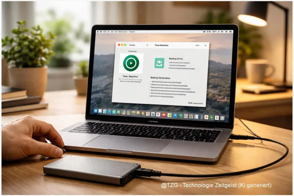 Mac-Backup mit Time Machine einrichten: Schritt für Schritt