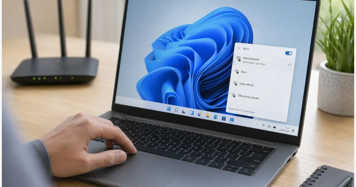 Windows 11 WLAN-Probleme beheben: Verbindung wiederherstellen