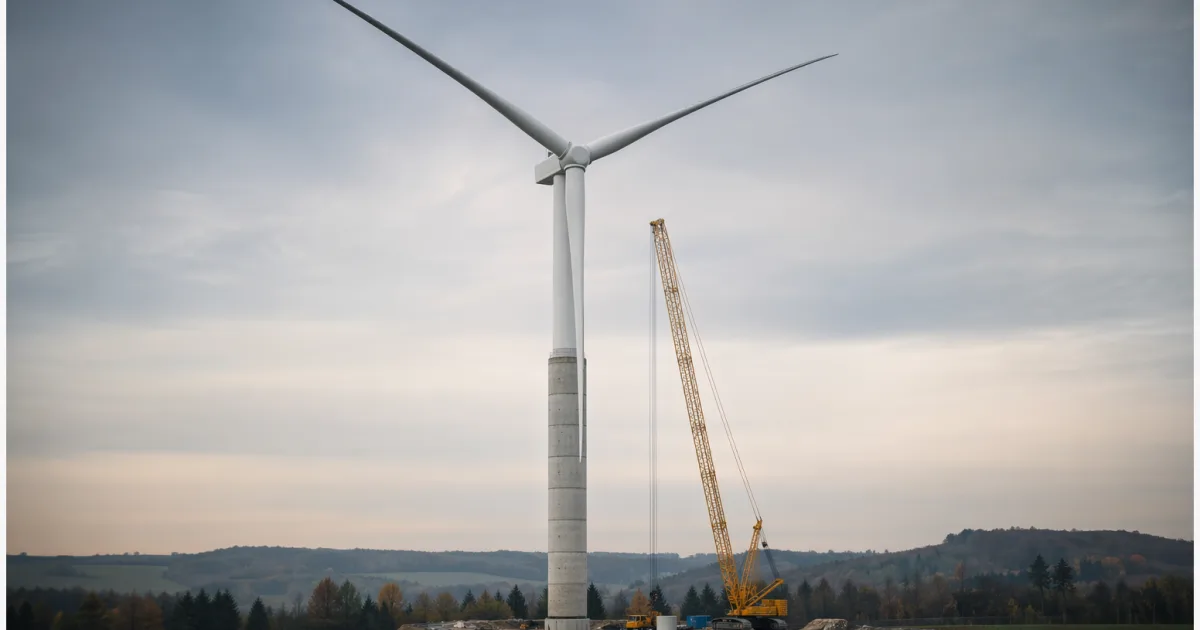 Hybridtürme für Windkraft: Wann sich mehr Nabenhöhe rechnet