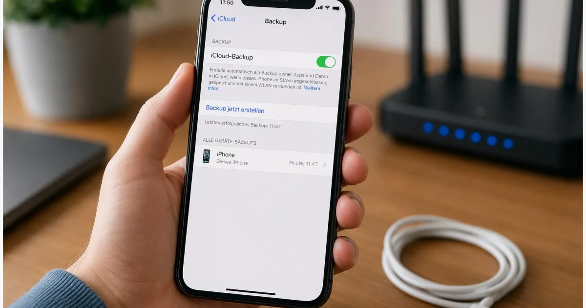 iPhone-Backup einrichten und automatisch sichern