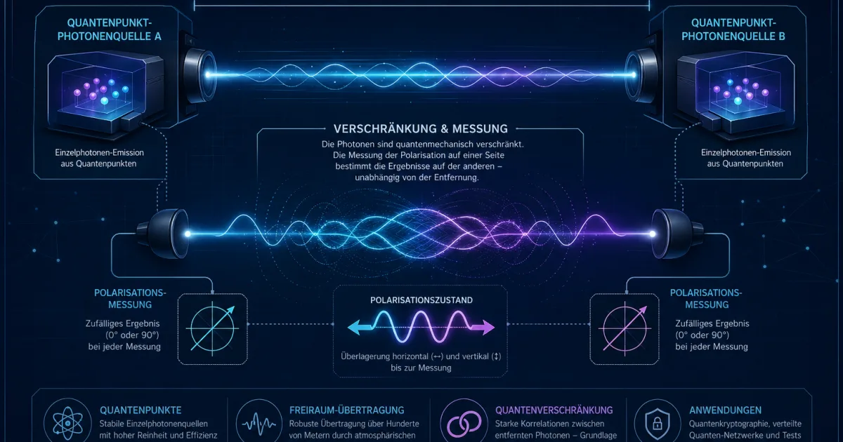 Quantenteleportation über 270 Meter: Was der Photon-Test wirklich bedeutet