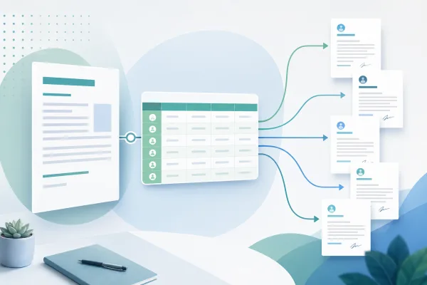 Seriendruck in Word erstellen: Briefe, E-Mails und Etiketten mit Excel-Liste