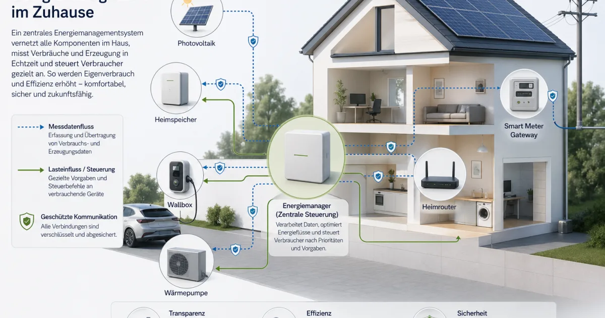 Wenn das Smart Home Energie steuert: Warum Lastmanagement neue Sicherheitsfragen schafft