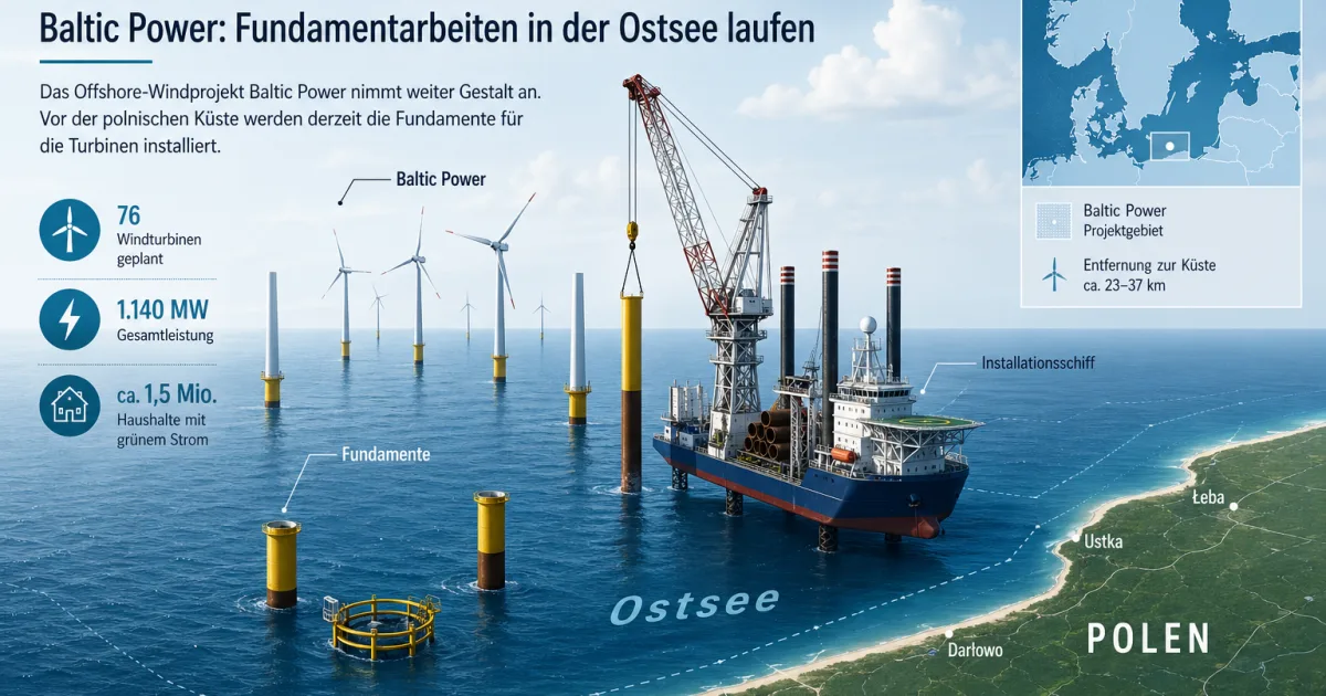 Van Oord erreicht Meilenstein bei Polens erstem Offshore-Windpark