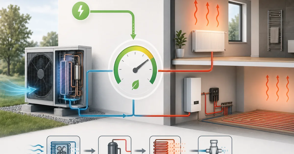 Was ist die Jahresarbeitszahl einer Wärmepumpe – und warum entscheidet sie über Kosten und Klimanutzen?