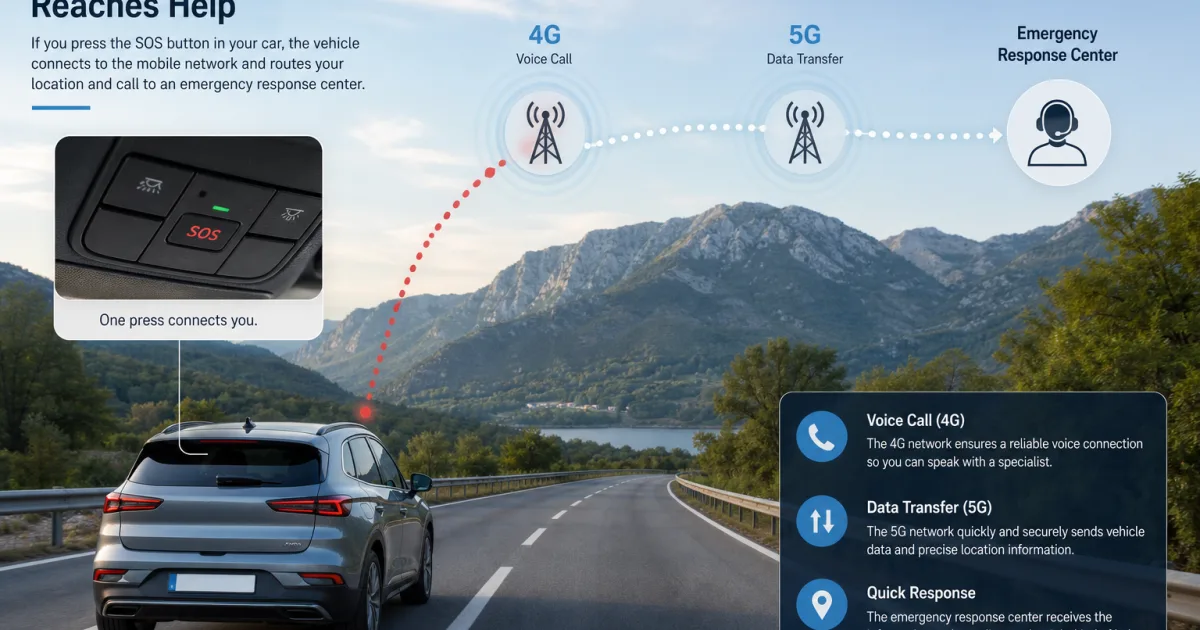 Auto-Notruf eCall: Was sich durch 4G und 5G ändert