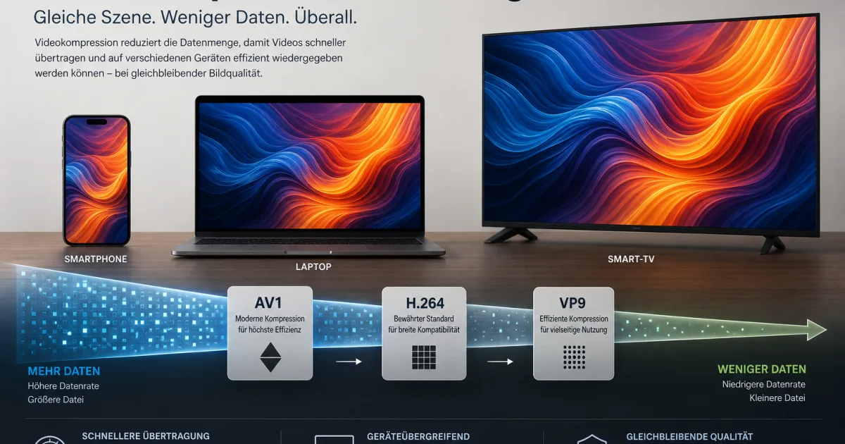AV1 erklärt: bessere Videos mit weniger Daten