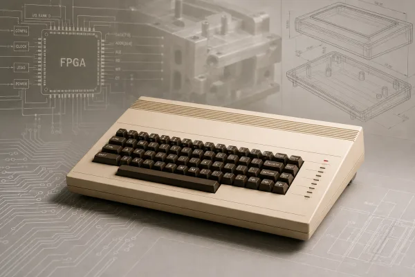 Commodore C64C Ultimate: Neuer Commodore 64 kommt mit Originalformen und FPGA-Hardware