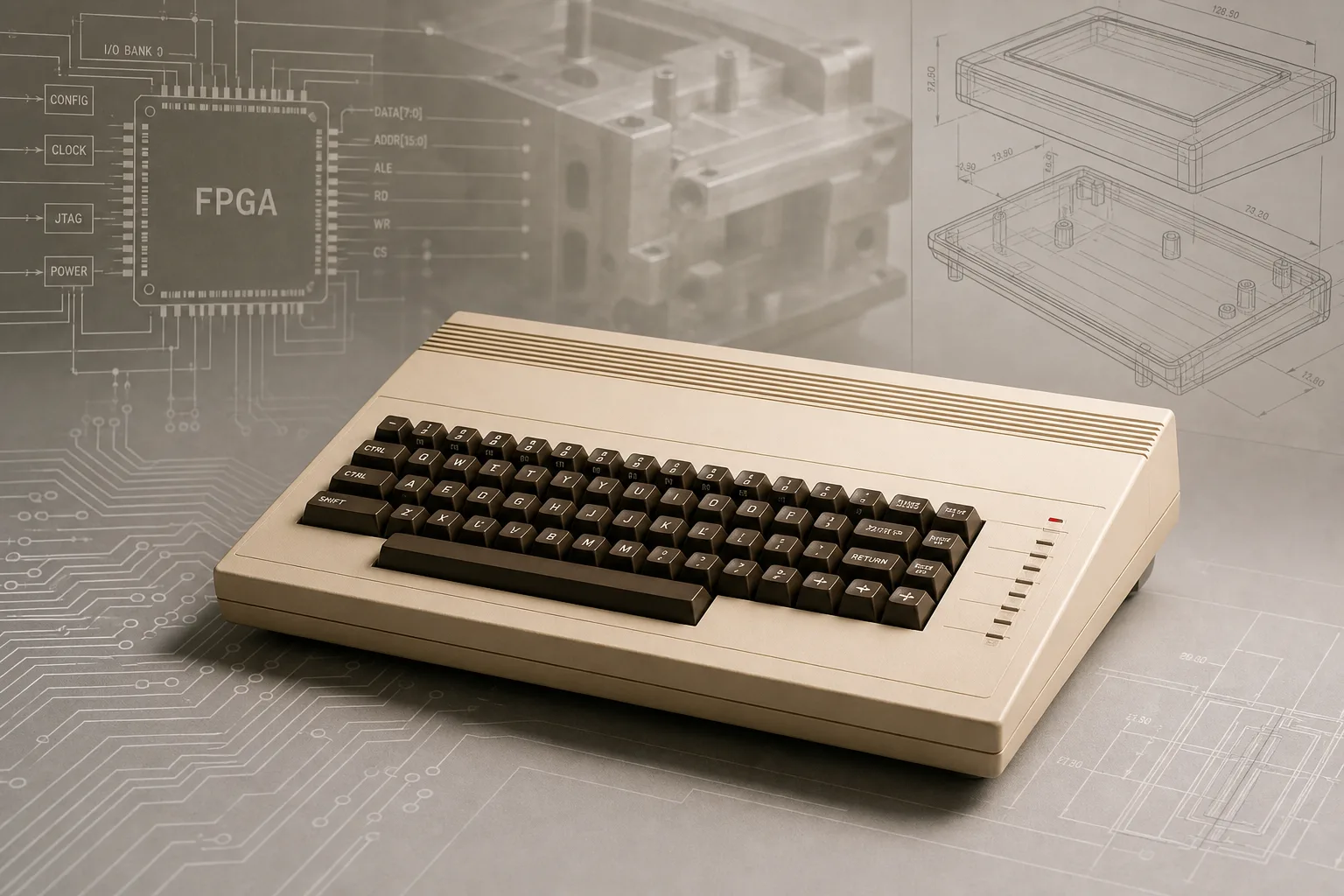 Illustration zur Commodore C64C Ultimate