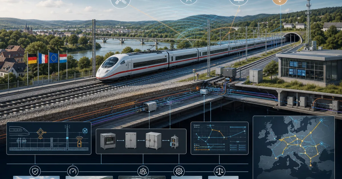 Digitale Schiene: Wie ETCS Europas Bahn verändern soll