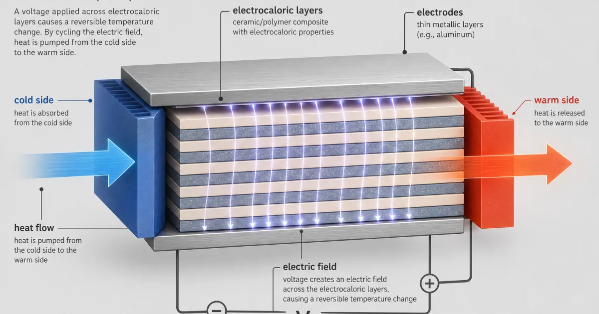 Elektrokalorische Wärmepumpen: Fraunhofer erforscht Heiztechnik ohne klassischen Kompressor