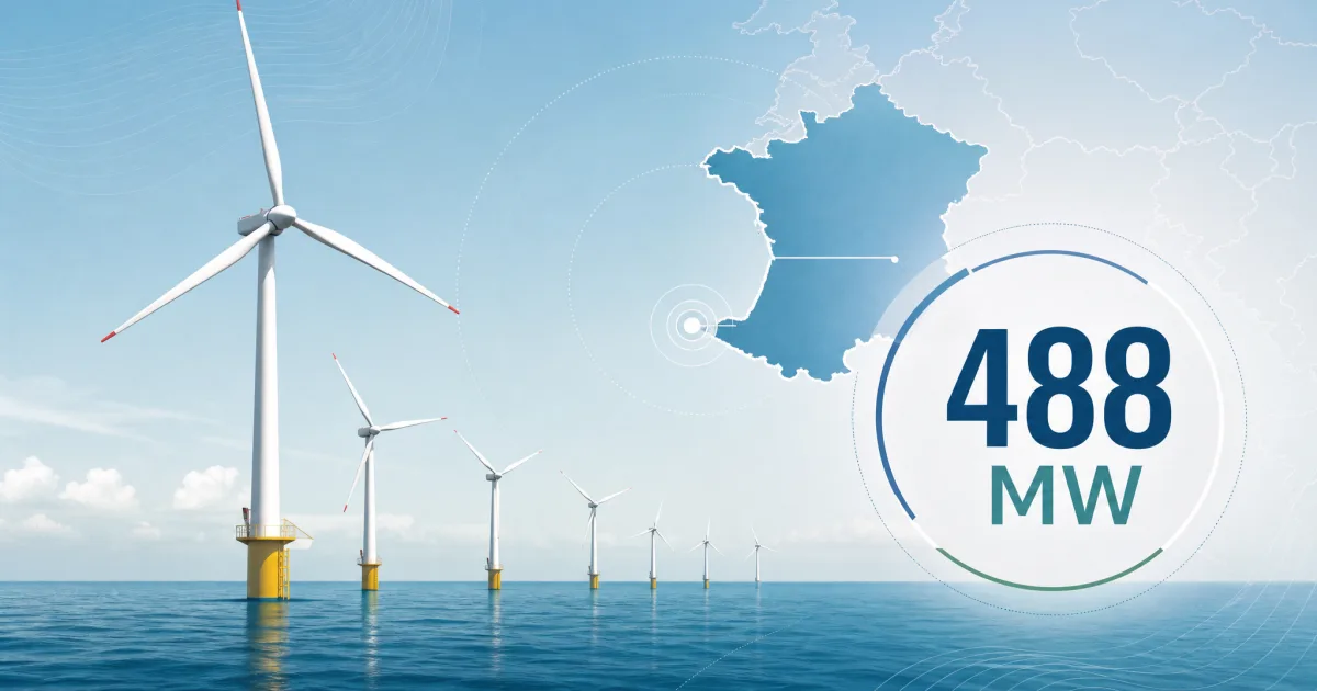 Frankreichs neuer Offshore-Windpark EMYN ist fertig: Was 488 MW für Europas Ausbau bedeuten