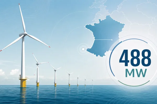 Frankreichs neuer Offshore-Windpark EMYN ist fertig: Was 488 MW für Europas Ausbau bedeuten