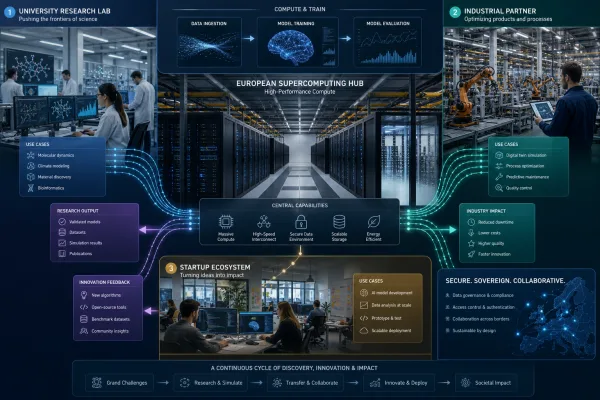 EU-AI-Factories: Europas Supercomputer rücken näher an die Industrie