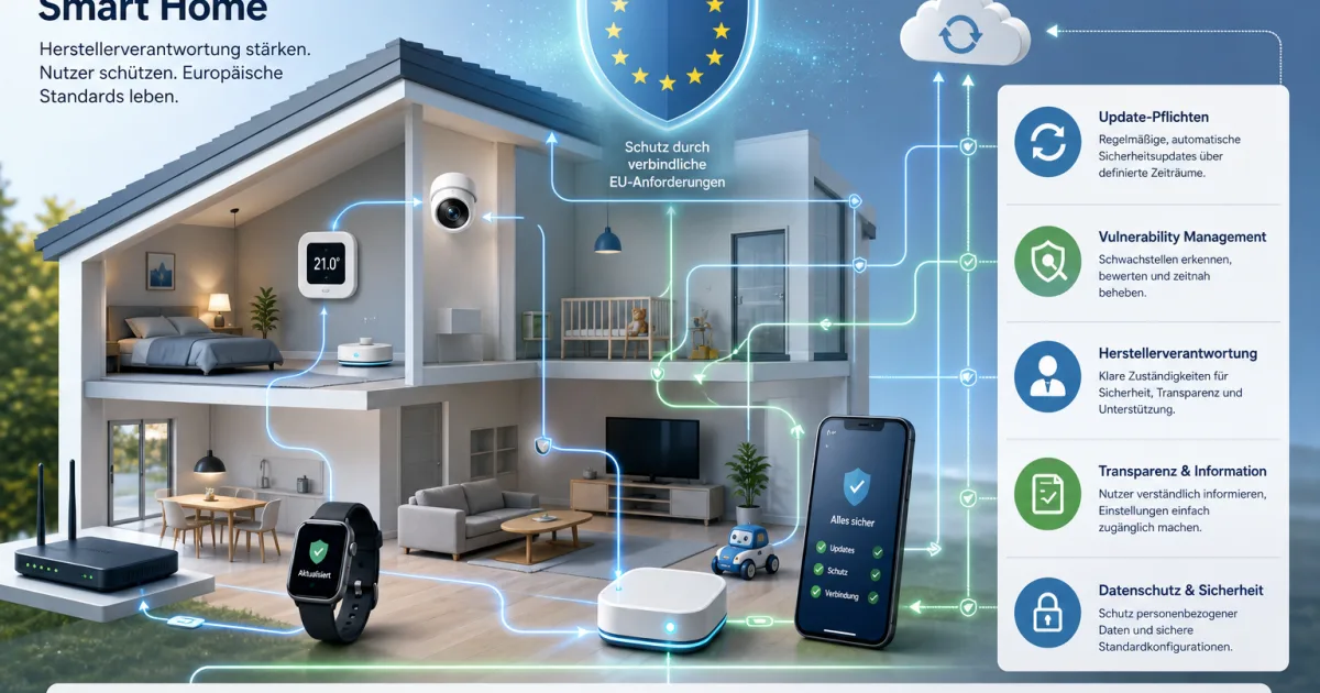 EU Cyber Resilience Act: Warum smarte Geräte in Europa sicherer werden müssen