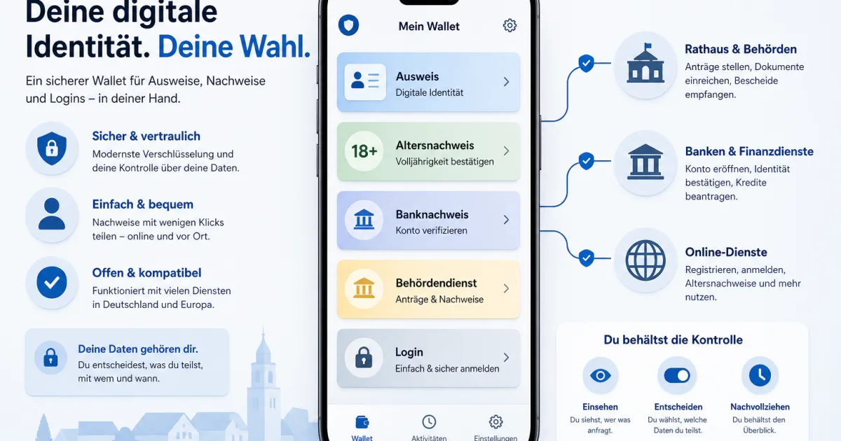 EU-Wallet: Der Ausweis im Handy wird zur Alltagsfrage